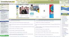 Desktop Screenshot of diversitybusiness.com